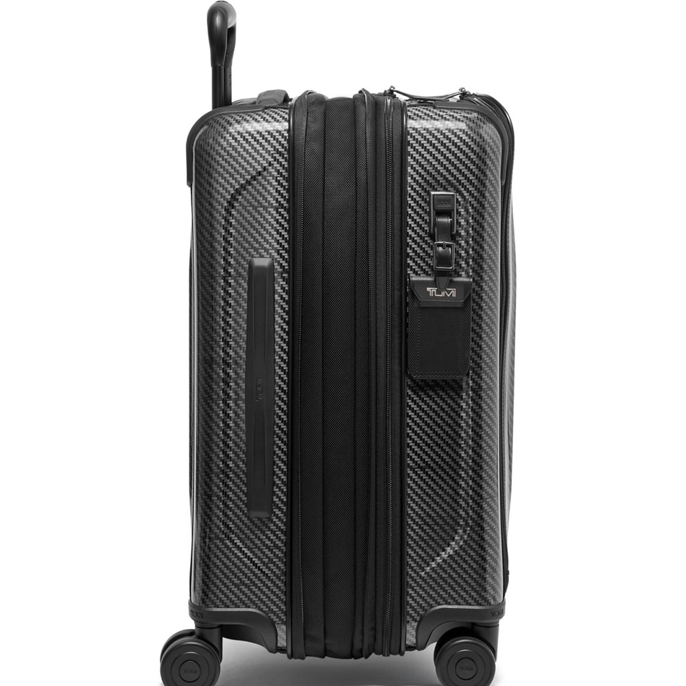 TUMI International Front Pocket Expandable 4 Wheeled Carry-On